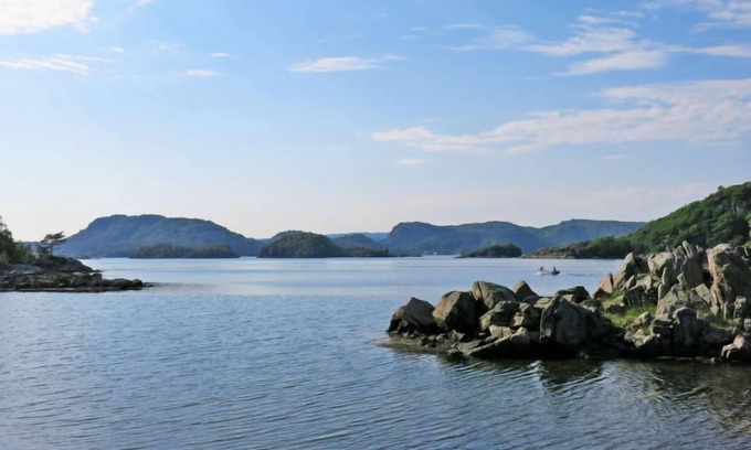 Farsund Casa | Casa de vacaciones Smibakken (SOW016) en Farsund - 5 personas, 3 dormitorios
