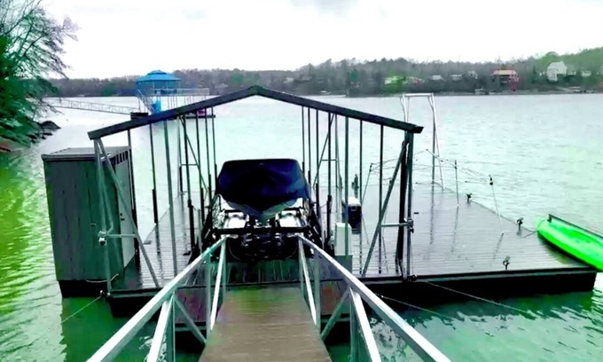 Arley Casa | Smith Lake Luxury Home w/ Private Dock, Kayaks, Hot Tub, Fire Pit, Grill, & More
