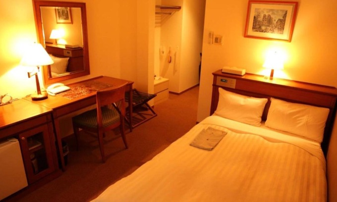 Ichibancho Hotel | Smoking single 18 m2 semidouble bed size / Sendai Miyagi