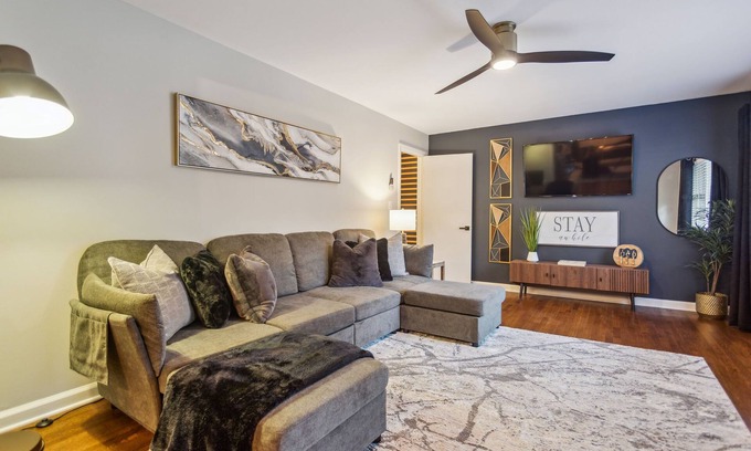 Smyrna Casa | Smyrna's Slice of Heaven! Spacious 4BR Near Lakes
