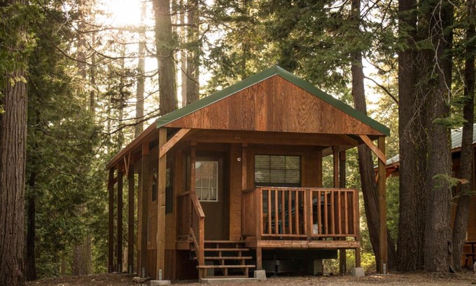 Emigrant Gap Complejo | Snowflower Camping Resort Cabin 4