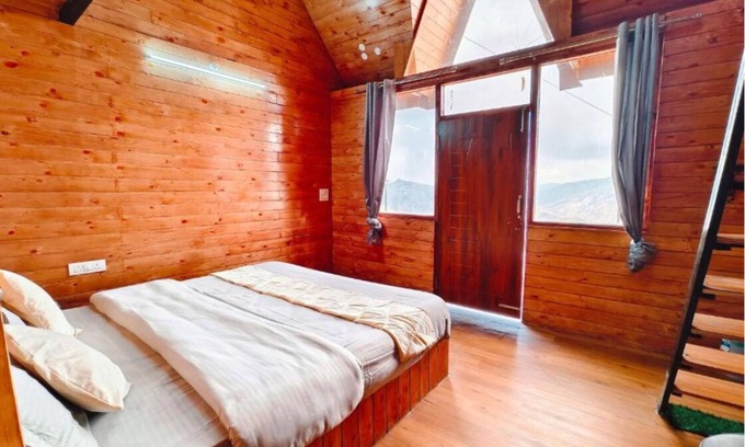 Theog Cabaña | Snowind Cottages - Double Room with Mountain View