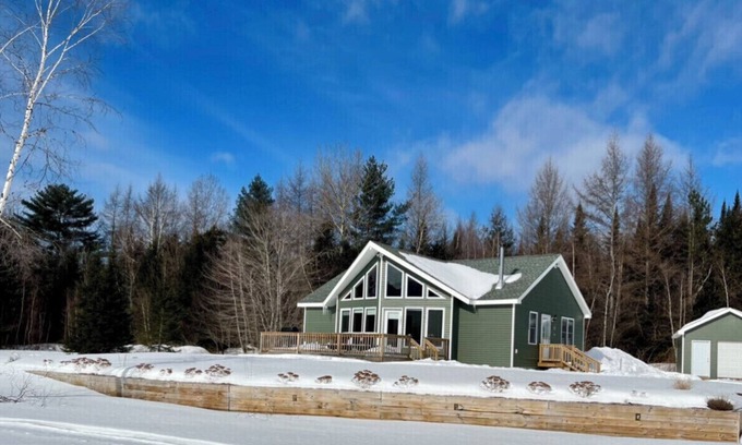 Stark Casa | Snowmobile & ATV right on our property to trails, Ride the wilds, corridor 5.