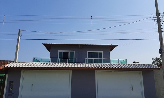 Jardim Santa Tereza Casa | Sobrado Novo-Indaia - Bertioga - North Coast-500 mts from the beach - 5 min. walk