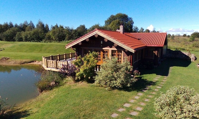 Matiske Cabina | Sodyba prie Balčio- Cabaña cerca del lago Baltis