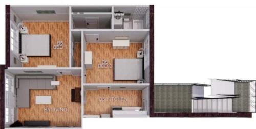 Ghent Apartamento | Sojourn at Colley Manor Unit 6 Sleeps 4