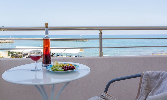 Gouves Hotel | Sole Mare Seaside Apts- Seaview studio (2)