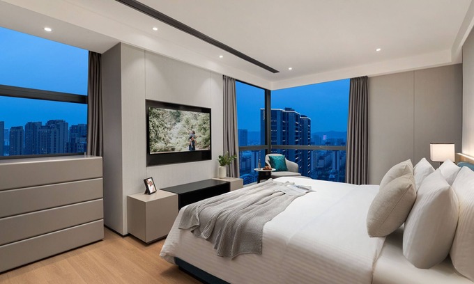 Bin Hu District Apartamento | Somerset Taihu New City CBD Wuxi