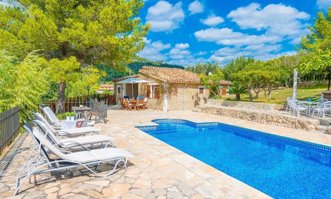 Mancor de la Vall Villa | Son DurÍ - Villa Con Piscina Privada. Wifi Gratis