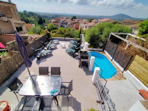 Campanet Casa | Son Massanet con Piscina y Fantásticas Vistas