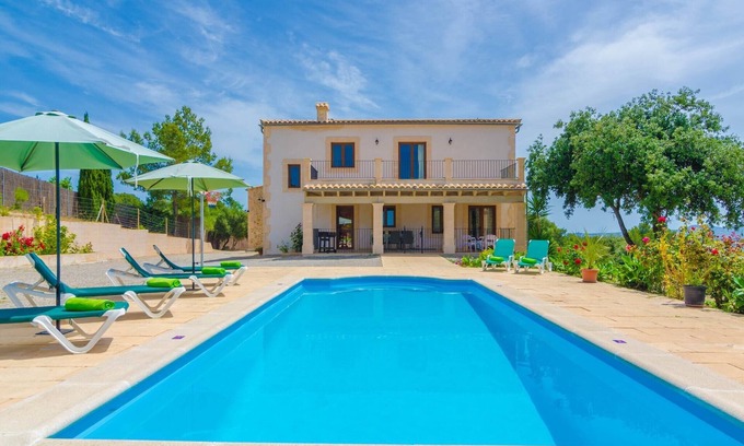 Sant Joan Villa | Son Morey - Villa Con Piscina Privada. Wifi Gratis