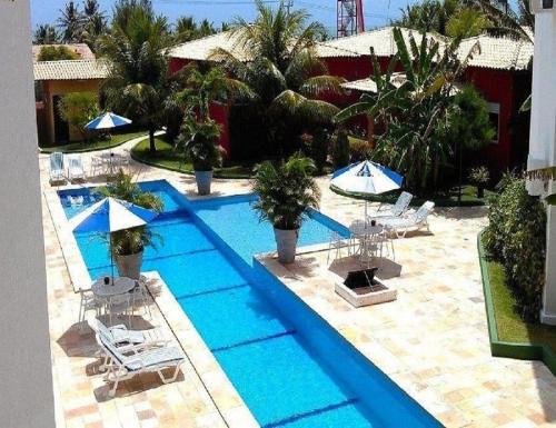 Barra de Tabatinga Apartamento | Sonia Flats Arituba Tropical - Flat vista mar em frente à Praia de Camurupim