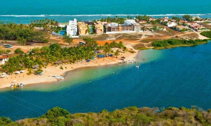 Barra de Tabatinga Apartamento | Sonia Flats - Ground floor apartment in Camurupim Beach - Condominium by the sea.