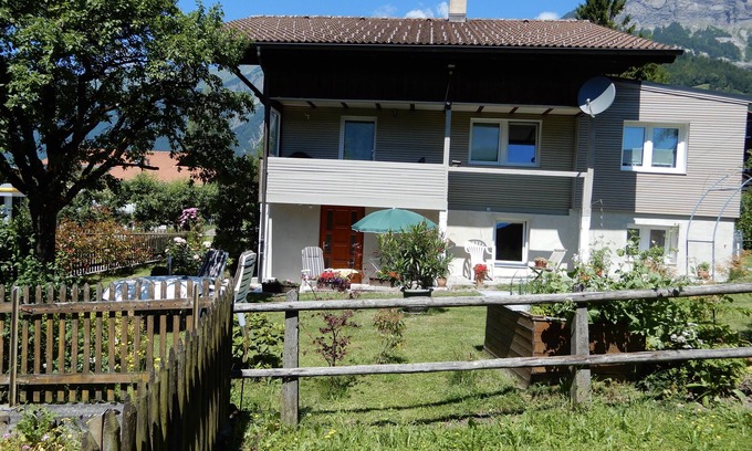 Brienz Apartamento | Sonnenblick 4 - beautiful garden apartment near Lake Brienz