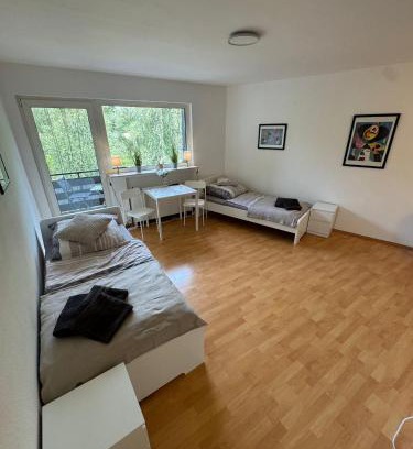 Bochold Apartamento | Sonniges CityNest Apartment mit Balkon und bester Verkehrsanbindung Komplette Unterkunft