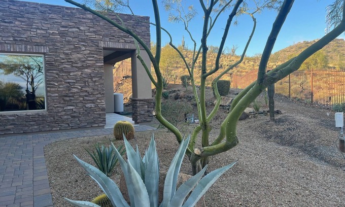 Desert View Casa | Sonoran Hiking Trails 2 Room Casita w Mountain Views borders National Preserve