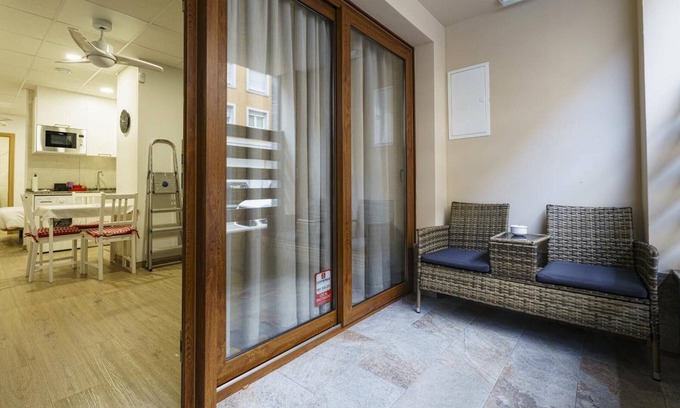 Burela Apartamento | Sophie Apartments 'Loft' with private terrace and Wi-Fi