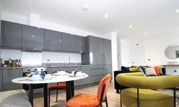 Barnt Green Apartamento | Sophisticated 2 Bedroom apartment in Solihull, NEC