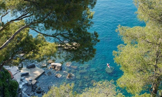 Sori Apartamento | Sori: Apartamento en residencia con playa privada en la Riviera italiana