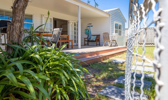 Sorrento Cabaña | Sorrento Beach Cottages # 1: caminar al pueblo