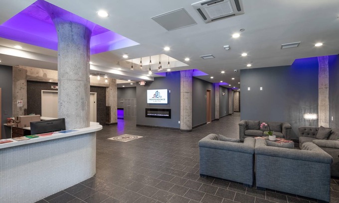 West Poplar Apartamento | Sosuite 2BR Apt w W D Gym On-site Restaurant