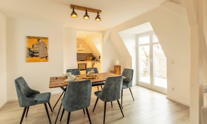 Zwickau Apartamento | soulscape Apartments - compact LOFT living space, with elevator, WI-FI
