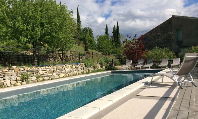 Balazuc Cabaña | Sur Ardeche Balazuc Casa de encanto 3 estrellas Ubicación hermosas Vignes