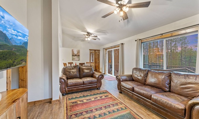 Columbia Falls Cabina | South Fork of Spotted Bear Retreat