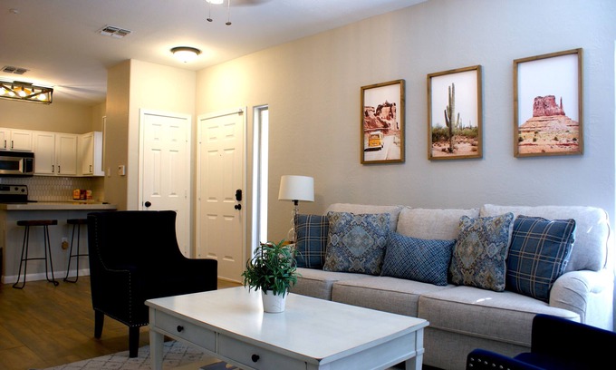 New Papago Parkway Casa | **South Scottsdale GEM - gated, garage, greenbelt**