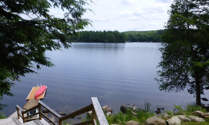 Minden Hills Cabaña | Cottage Lago Haliburton de Soyer con una fantástica vista