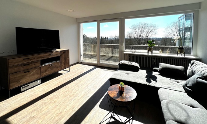 Ulm Apartamento | SPA apartment with sauna in Ulm-Böfingen