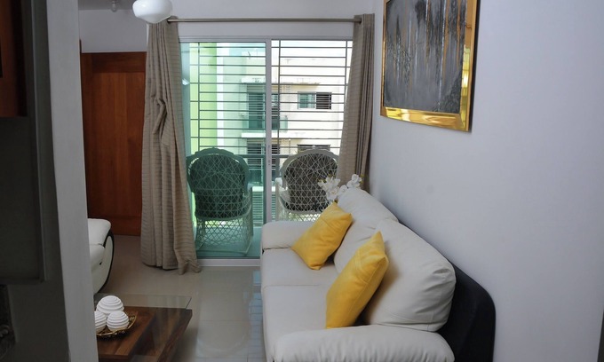 Llanos de Gurabo I Apartamento | Spacious 3-bedroom and 2 bathroom with WiFi, fitness room, pool area santiagoRD