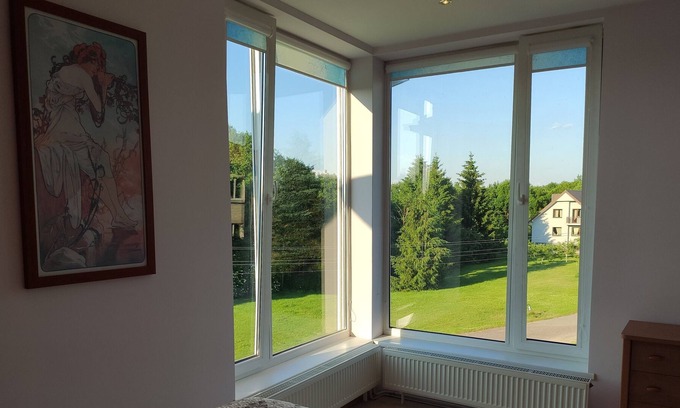 Kluoniskiai Apartamento | Spacious 110 m2 apartment with forest view
