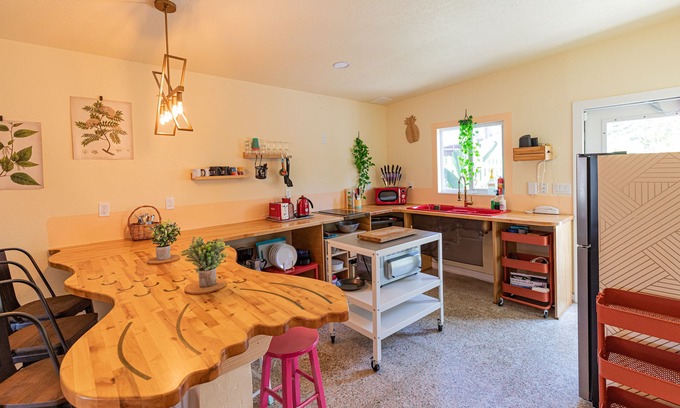 Port Canaveral Cabaña | Space-themed cottage, 1 min. to beach; mid-term stays welcome