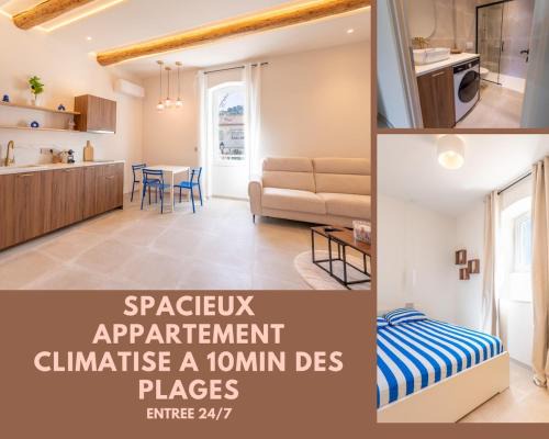 Chateauneuf-les-Martigues Apartamento | Spacieux T2 proche plages