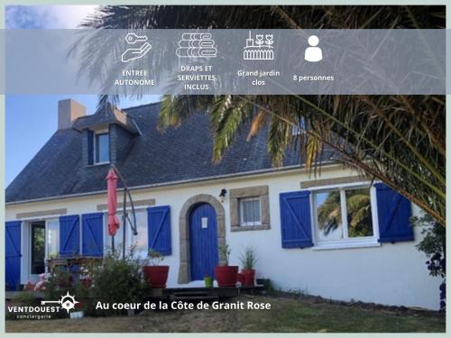 Tregastel Casa | Spacieuse Maison Familiale avec Jardin 8 personnes Trégastel