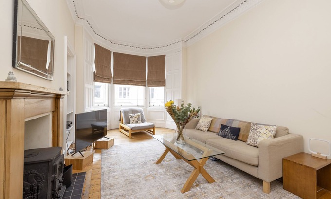 Bruntsfield Apartamento | Spacious 1-BR Flat near Meadows and city centre