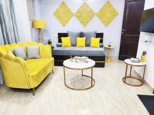 Greater Kailash Apartamento | Spacious 1BHK Suite Prime Location w/2 baths (12)
