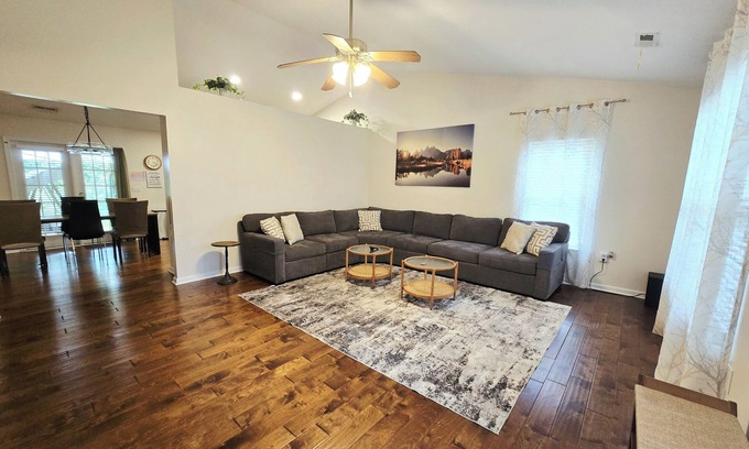 Boiling Springs Casa | Spacious 4-bedroom house in Boiling Springs