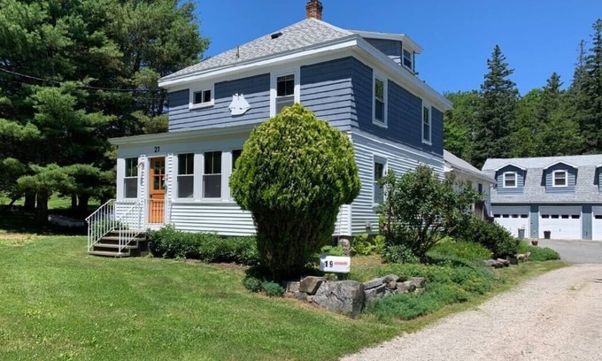 Bar Harbor Casa | ¡Nuevo listado! Casa histórica del capitán de mar cerca de la costa y Acadia