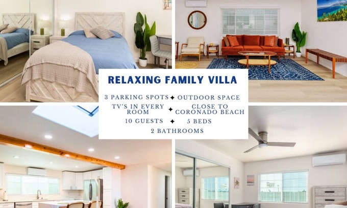 Otay Casa | Spacious 5-bedroom house in fabulous Chula Vista with WiFi, AC