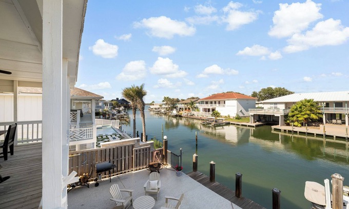 Key Allegro Casa | Spacious 5BR Canal Home with Pool in Key Allegro - Perfect Rockport Getaway