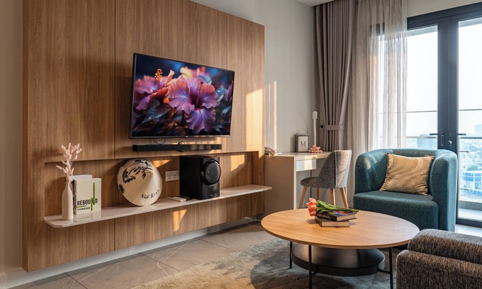 Ho Chi Minh City Apartamento | Spacious 6-bedroom apartments in Saigon with Pool, Gym and Bathtub