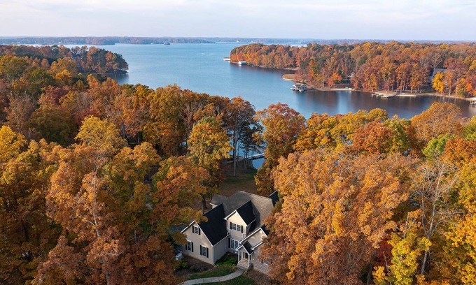 Bumpass Casa | Spacious 6-bedroom waterfront w/incredible views