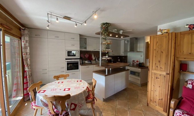 Cohennoz Apartamento | Apartamento para 6 personas con piscina, gran terraza y vistas, Crest-Voland
