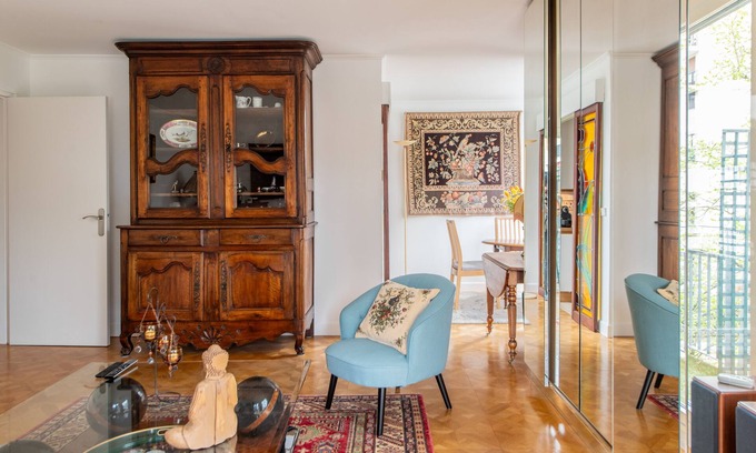 Centre Ville Apartamento | Spacious and bright apartment in Boulogne close to the Parc des princes