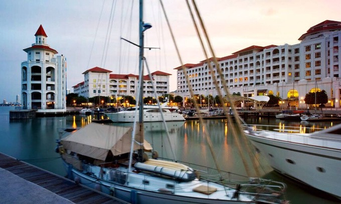 Seri Tanjung Pinang Apartamento | Amplio y Airy Luxury Home @ Straits Quay