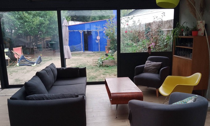 Pilotiere Casa | Spacious and bright house close to the hyper center of Nantes