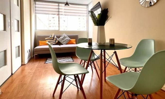 Las Rejas Apartamento | Depto amplio y elegante pleno Santiago