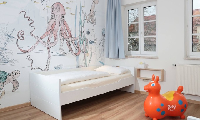 Haundorf Apartamento | Amplio y confortable apartamento con vista al lago **** (78 metros cuadrados) para hasta 4 personas con balcón - vacaciones en la granja